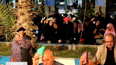 گزارش تصویری از مراسم احیا با میزبانی شهدا در گلزار شهدای اهواز