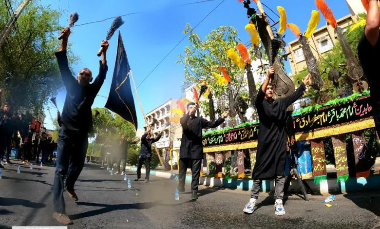 برگزاری مراسم عزاداری عاشورای حسینی در اهواز